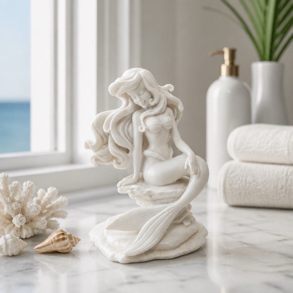 Vintage Princess Ariel Disney's The Little Mermaid Resin Figurine
